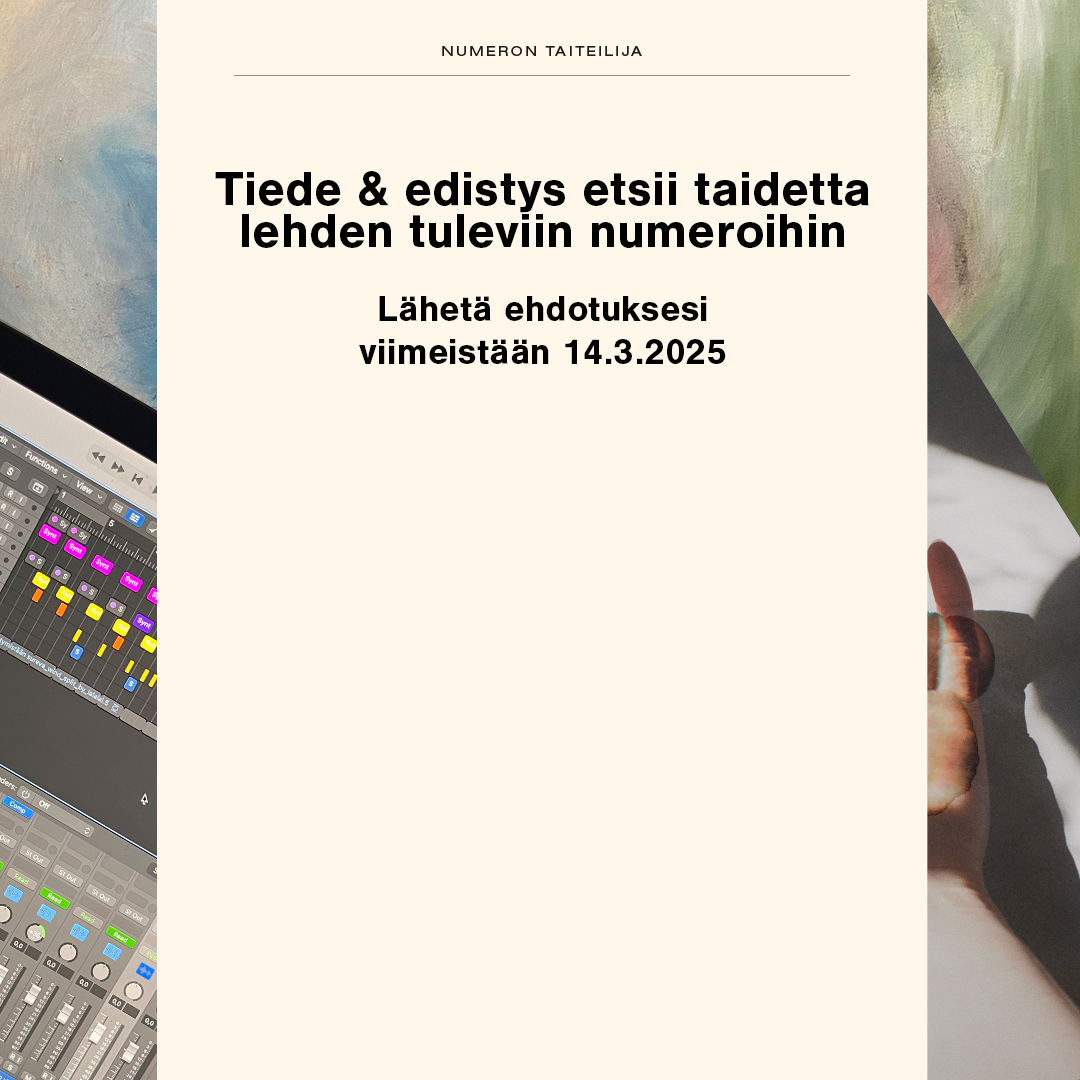 Tiede & edistyksen taidehaku 2025